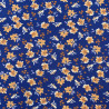 Printed Viscose GINGER Cobalt / Amber